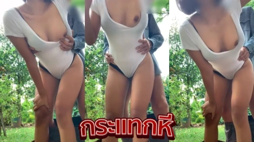 คลิปหลุดทางบ้าน วัยรุ่นไทยแอบมาตั้งกล้องเย็ดกันงานโคตรดี ยืนเย็ดสดท่าหมากระแทกหีกันเน้นๆ เย็ดกันจนน้ำแตกคารูหีงานโคตรดีเห็นแล้วเงี่ยนเลย